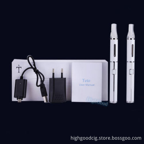 New Innovation Creative Design Teto Electronic Cigarette Starter Kit, 1.8 Ohms Resistance, CE/RoHSNew